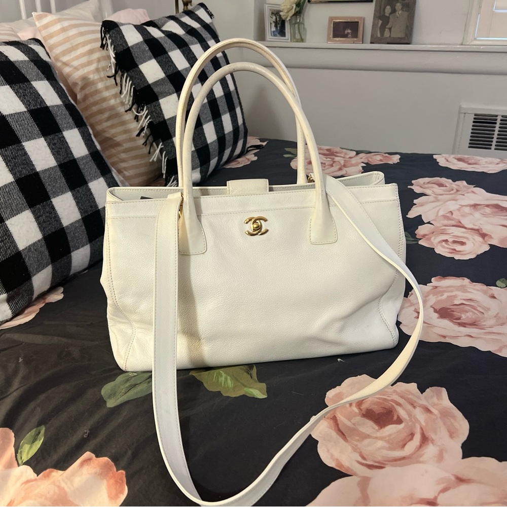 100% Authentic CHANEL Cerf Executive Tote Bag